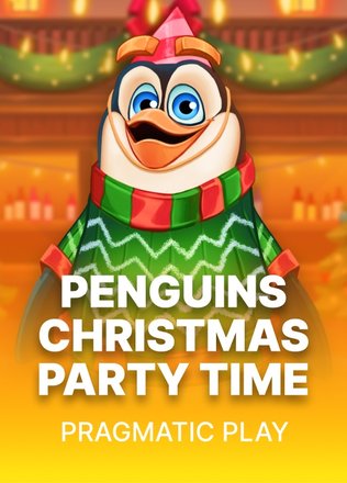 Penguins Christmas Party Time